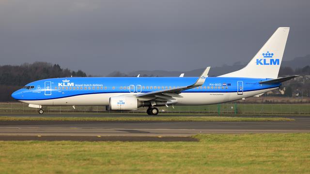 PH-BXD:Boeing 737-800:KLM